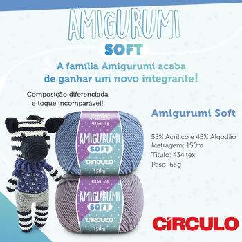 Fio Círculo Amigurumi Soft 65g(150m)