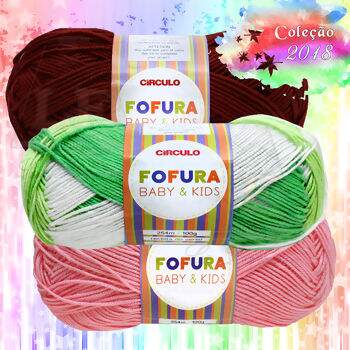 Lã Círculo Fofura - 100g (254m)