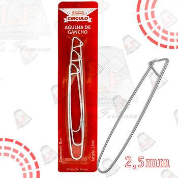 Círculo - Kit Agulha de Gancho 2,5mm