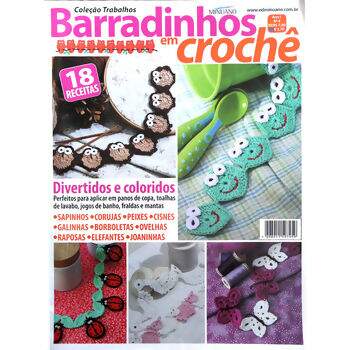 Círculo Revistas: Barradinhos em Crochê 