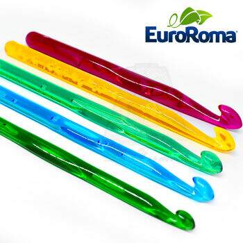 EuroRoma - Agulha Crochê Acrílica (A Partir de 7,0mm)