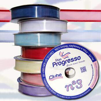 Fitas Progresso - Voal nº3 (10m/ 15mm)