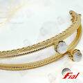 Fial - Fecho de Bolsa 12,5cm (Dourado) 